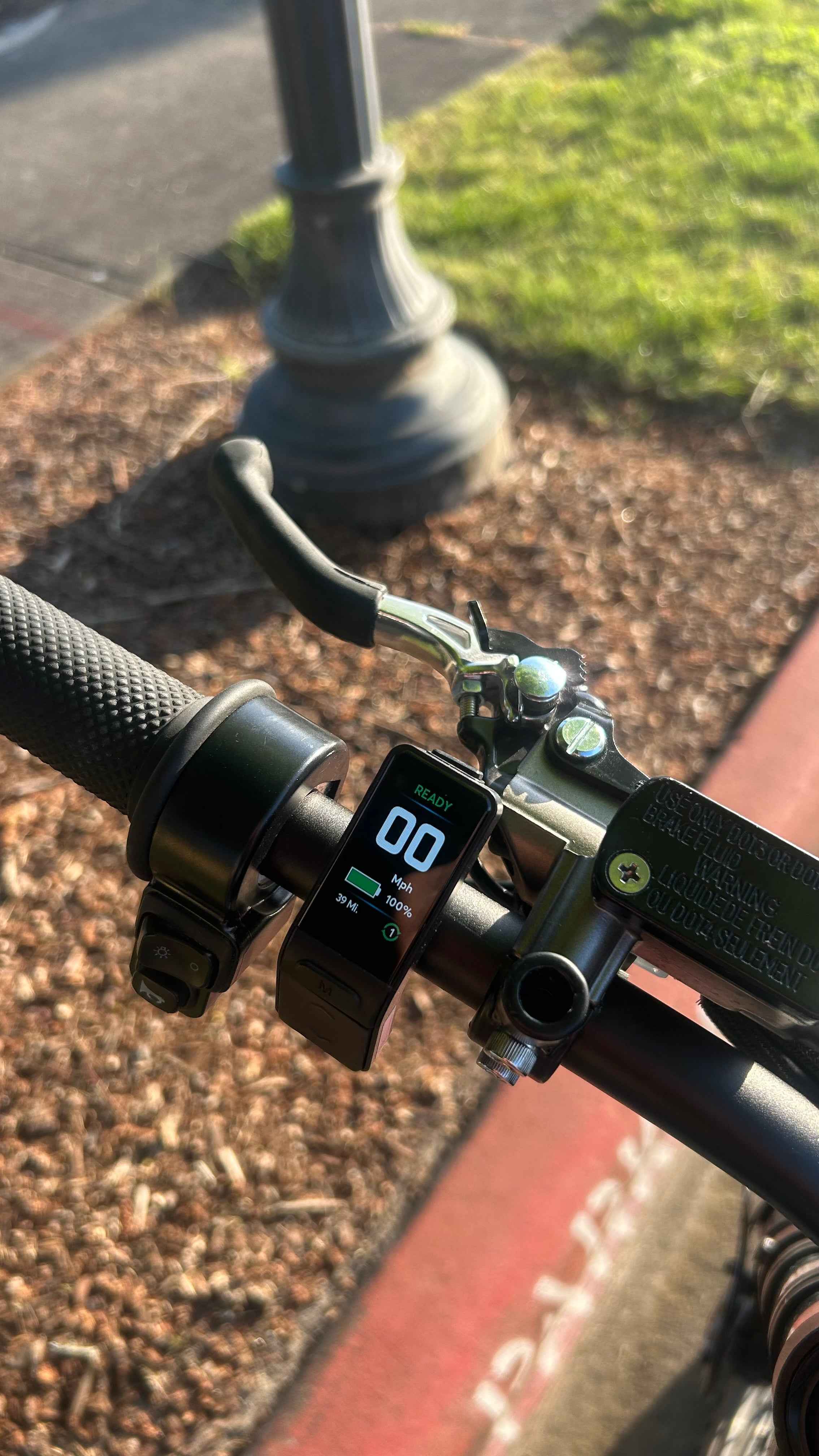 E-Moto Brake Grips