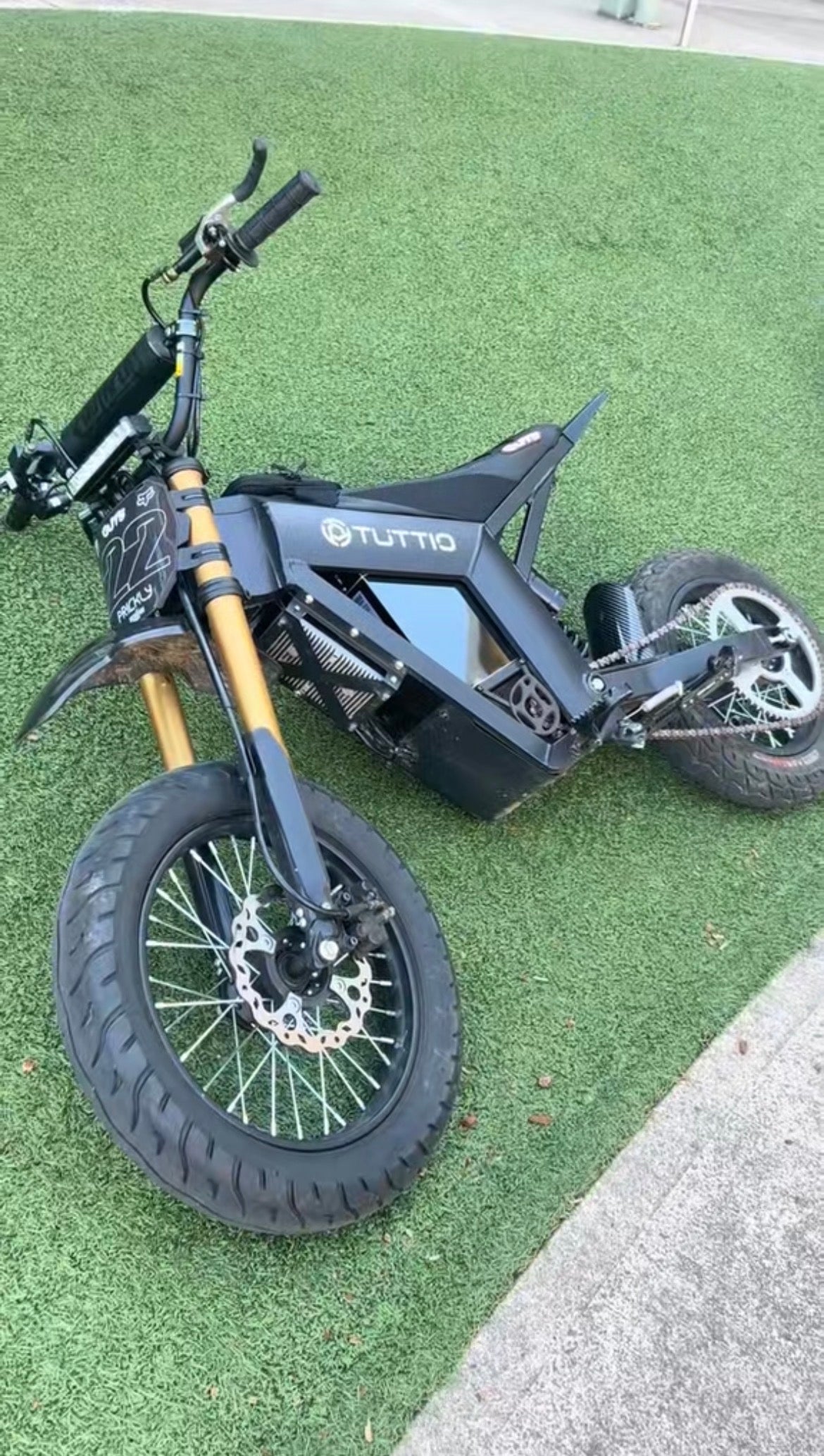 Gold Tuttio Soleil 01 Fork Wrap