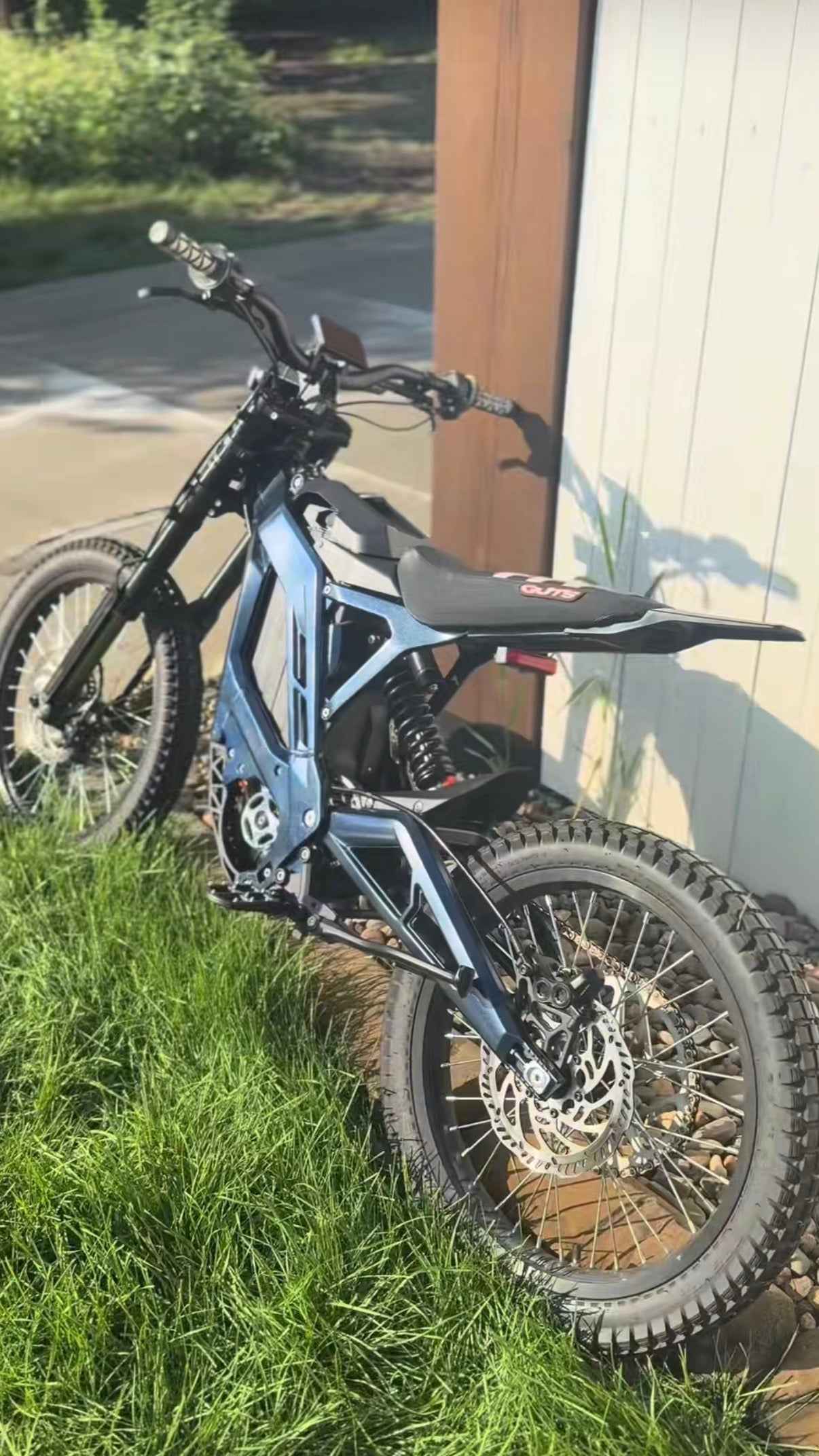 Dark Blue "Sparkly" Powder Coated Style Frame Wrap