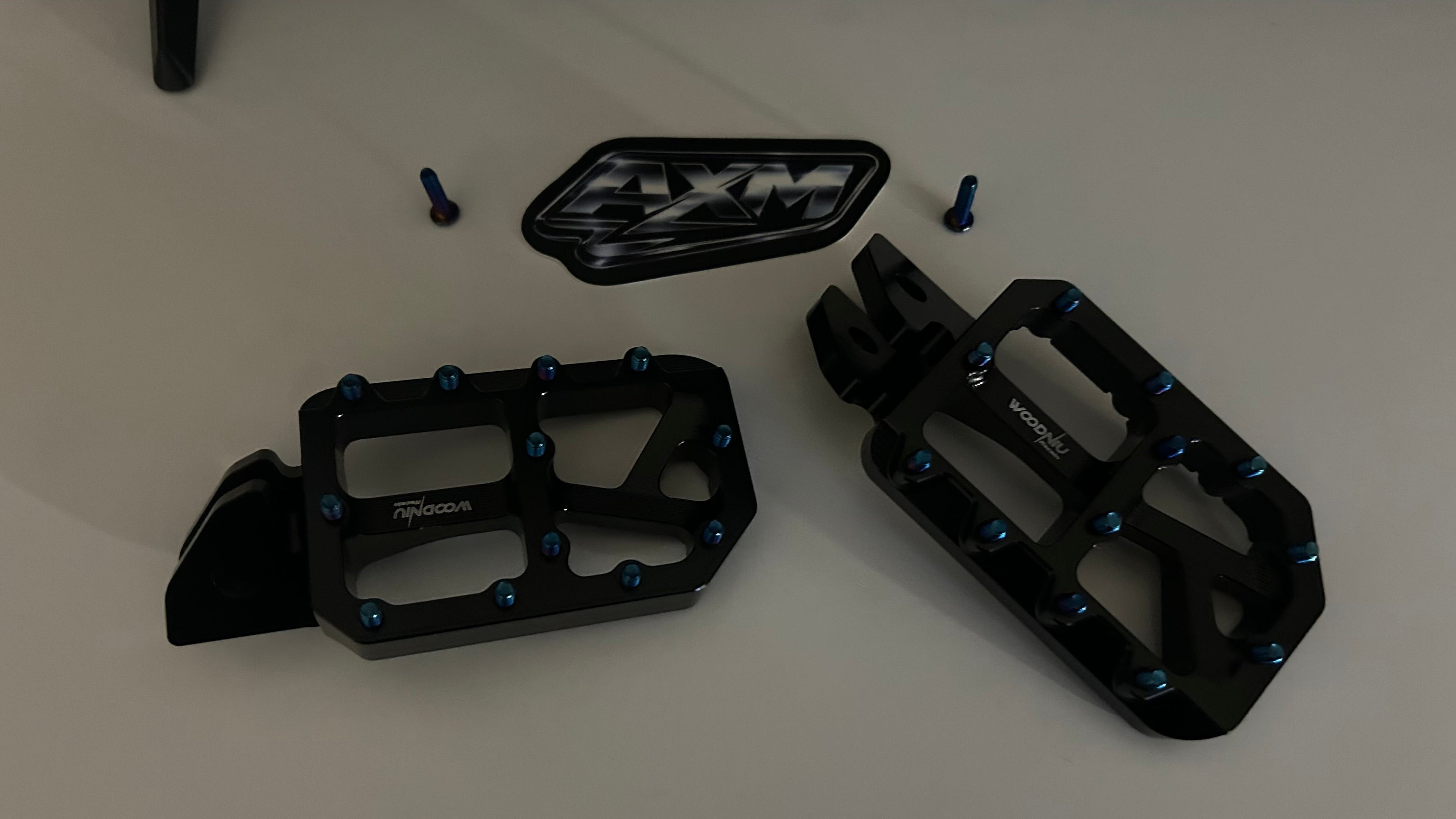 Talaria X3/E-Ride Pro/Surron LBX Woodniu Upgraded Titanium Pegs