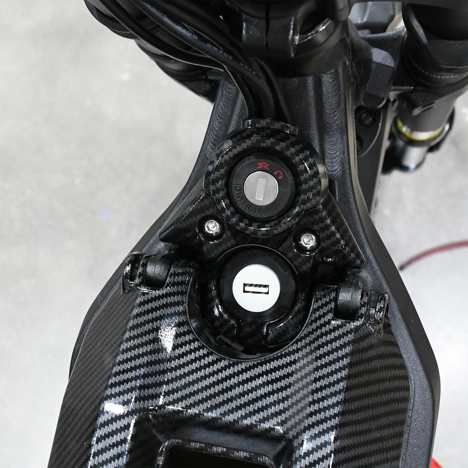 Surron LBX Carbon Fiber Ignition Cover