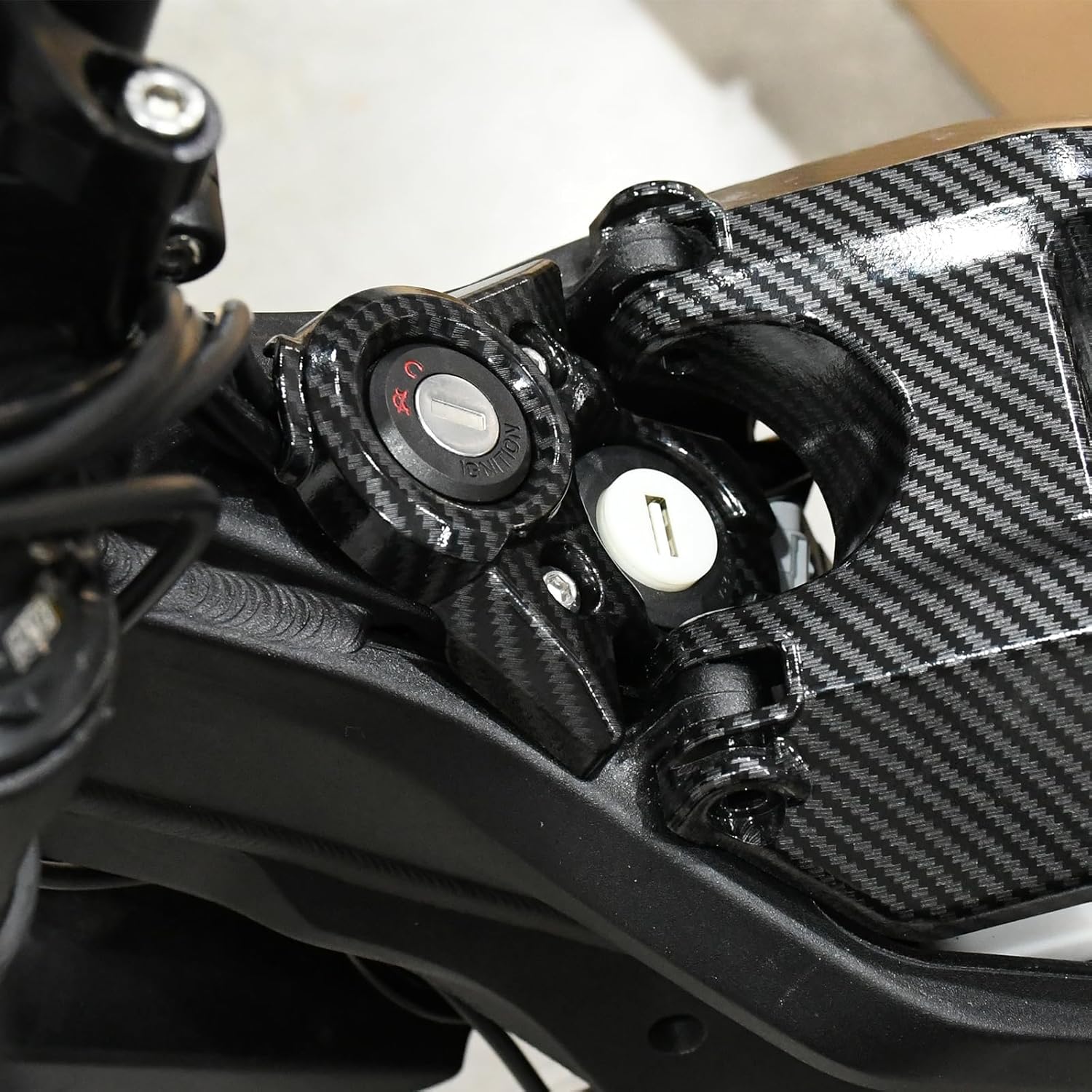 Surron LBX Carbon Fiber Ignition Cover