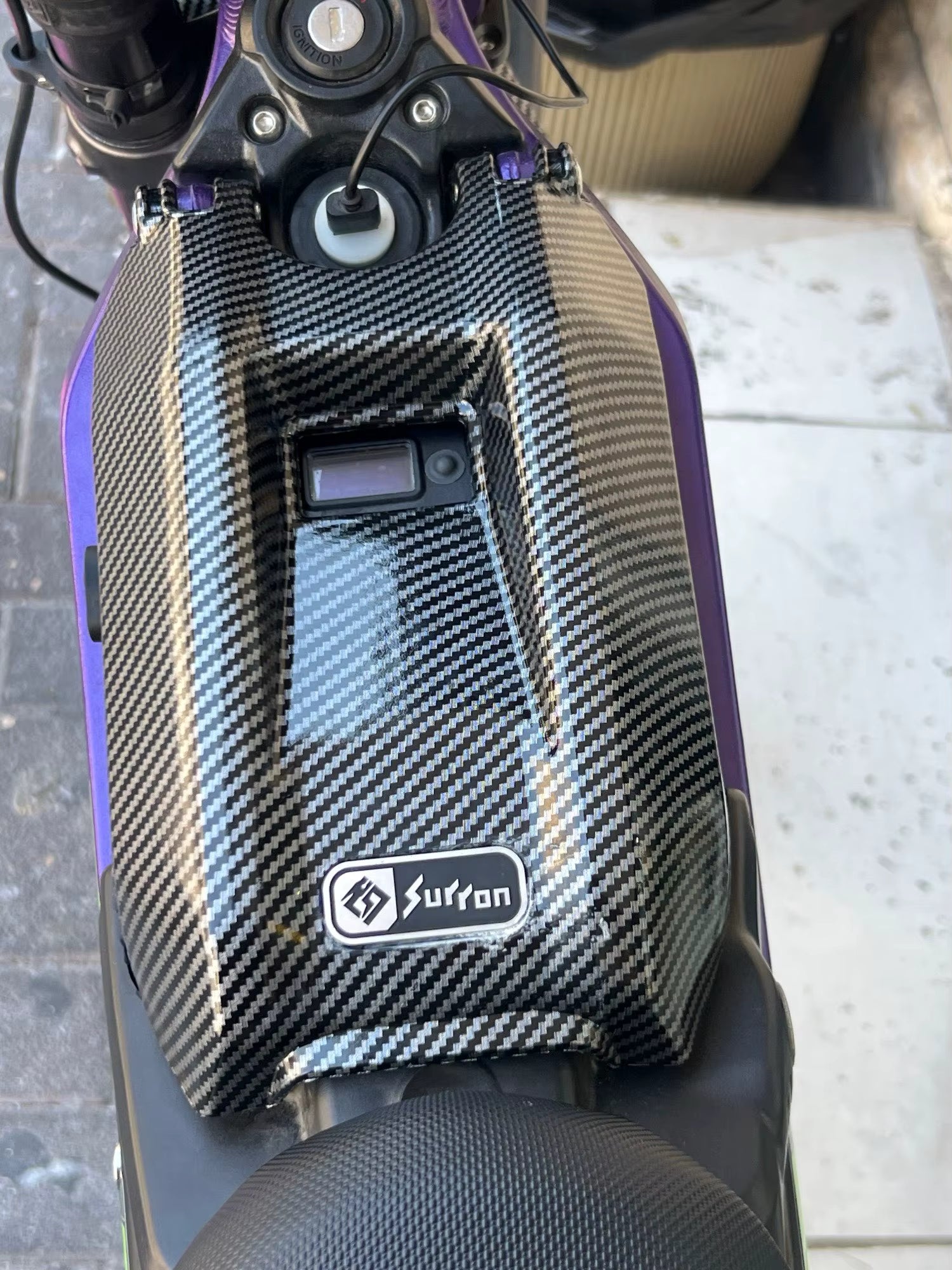 Surron LBX Carbon Fiber Battery Cover