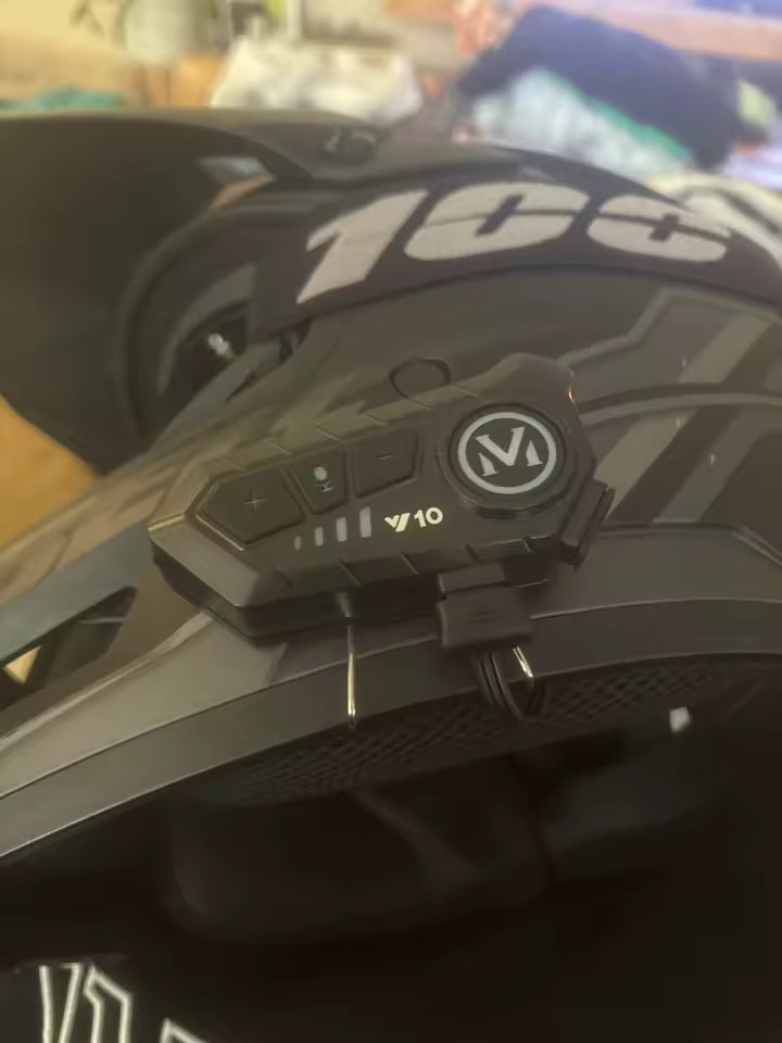 Bluetooth Helmet Speaker & Mic Kit