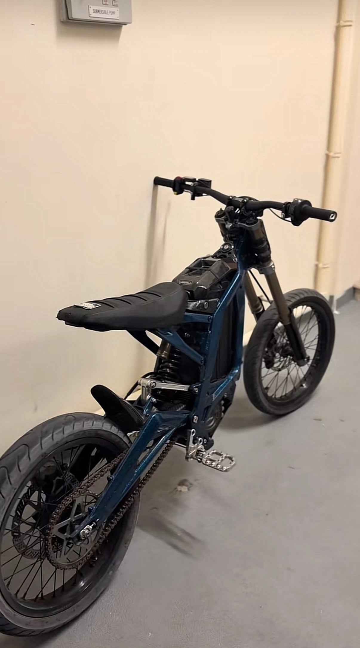 Dark Blue "Sparkly" Powder Coated Style Frame Wrap