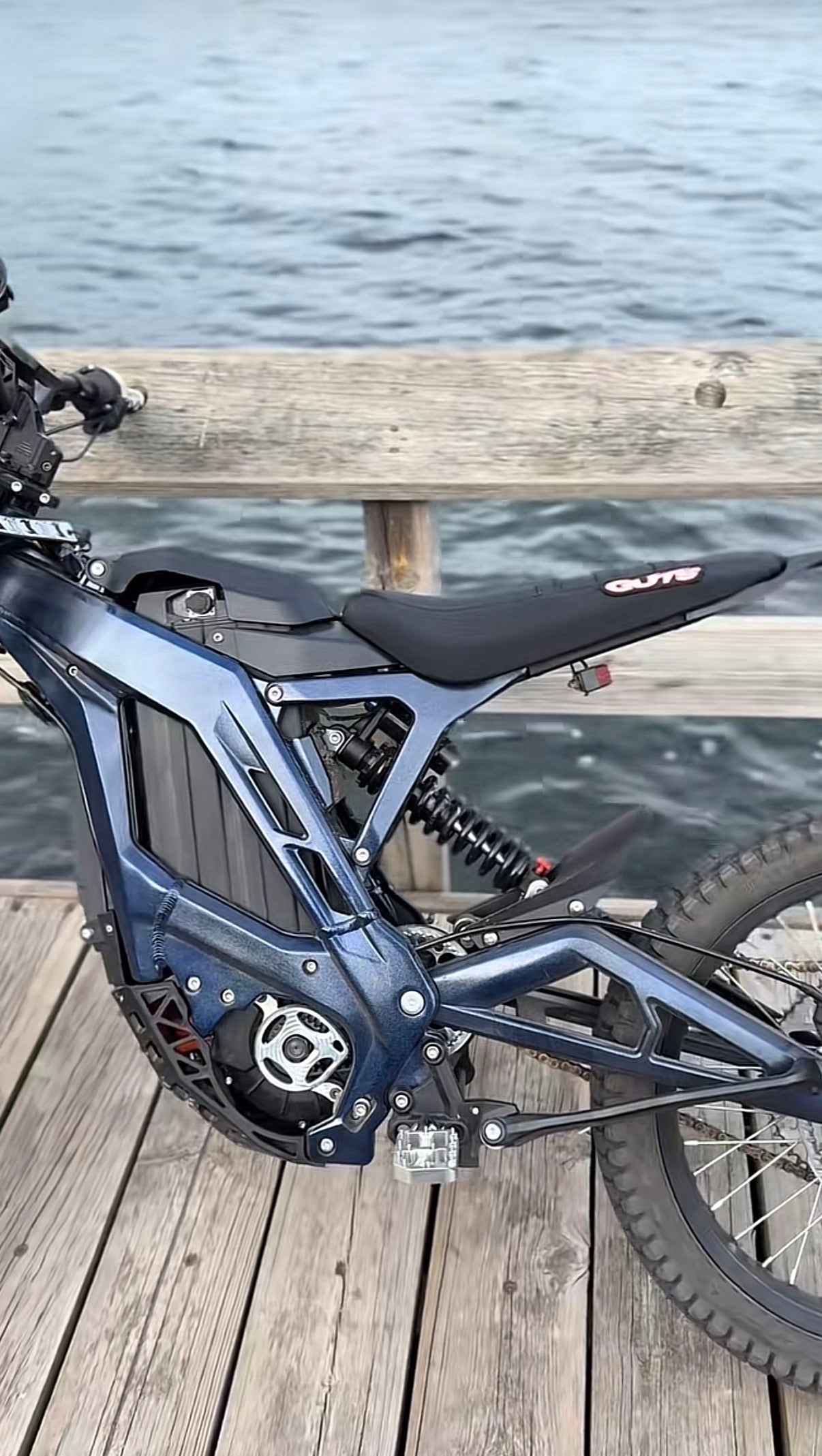 Dark Blue "Sparkly" Powder Coated Style Frame Wrap