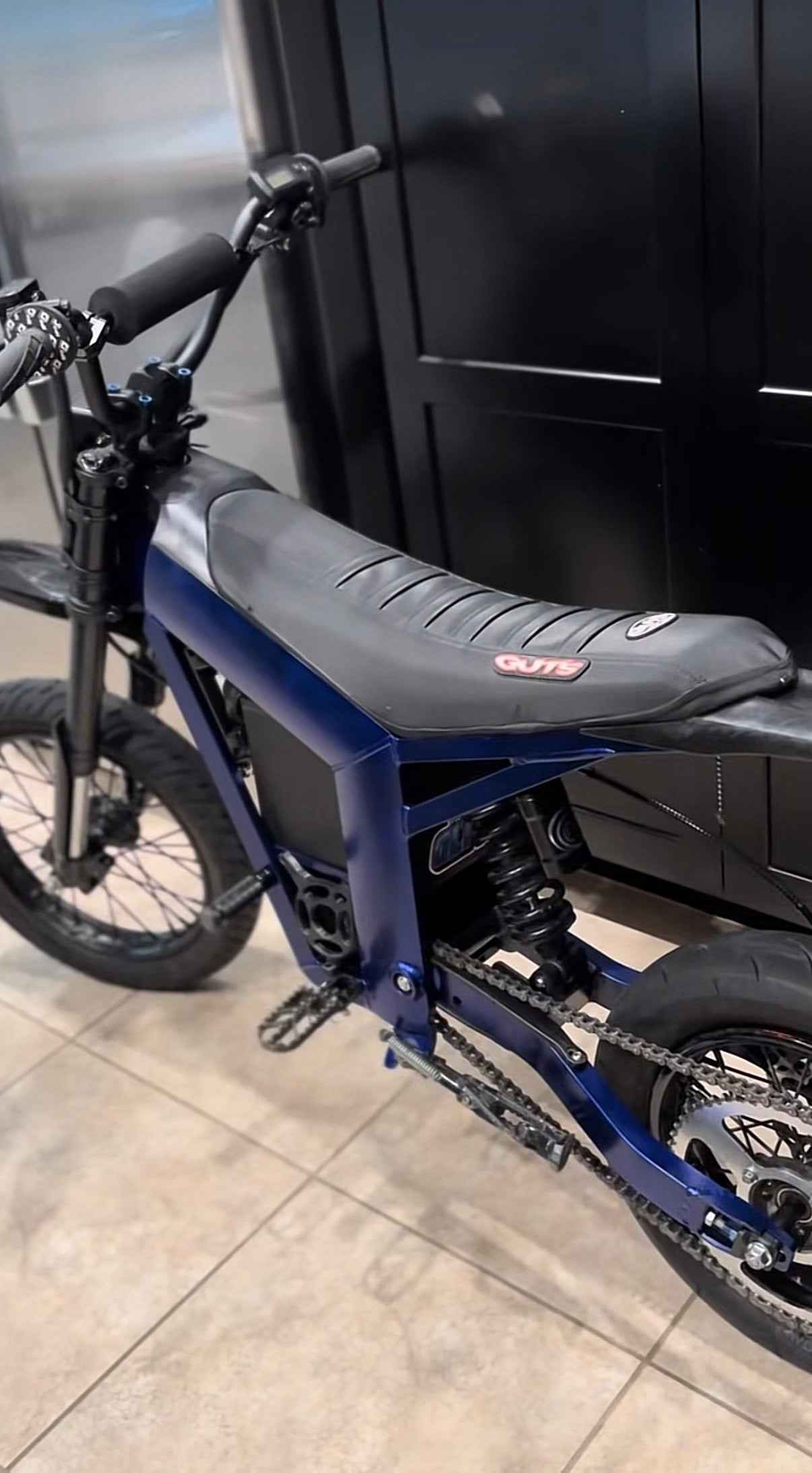 Dark Blue "Sparkly" Powder Coated Style Frame Wrap