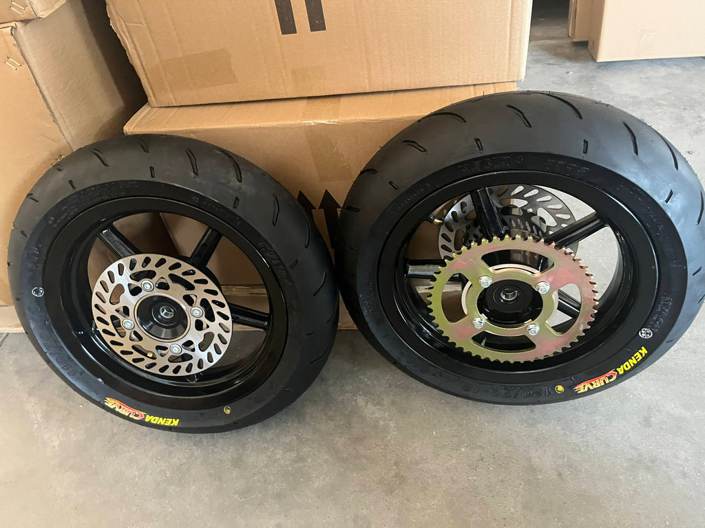 Tuttio Soleil 01/Yozma IN10 12-Inch Supermoto Wheelset (PREORDER)