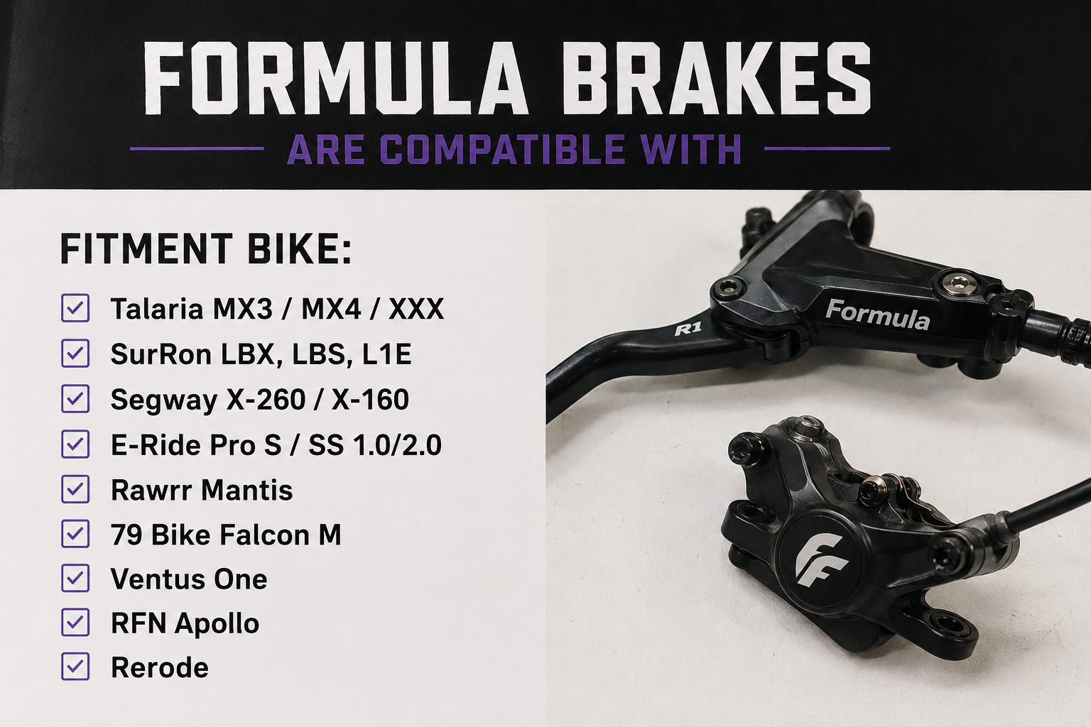 Formula Brake Kits