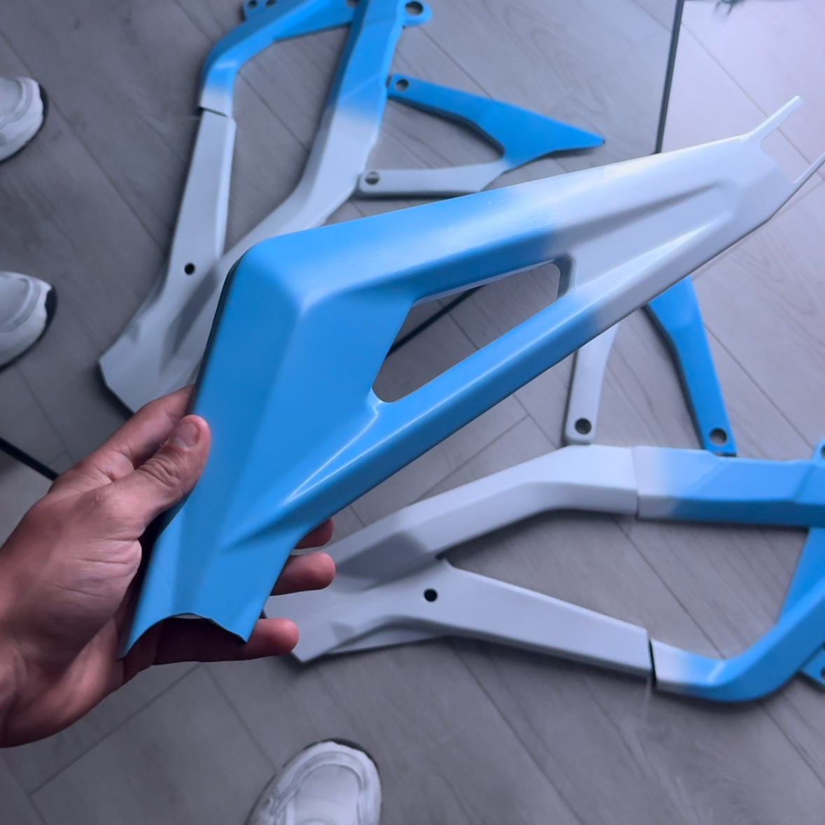 "Fade Edition" Professionally Painted Frame Guards