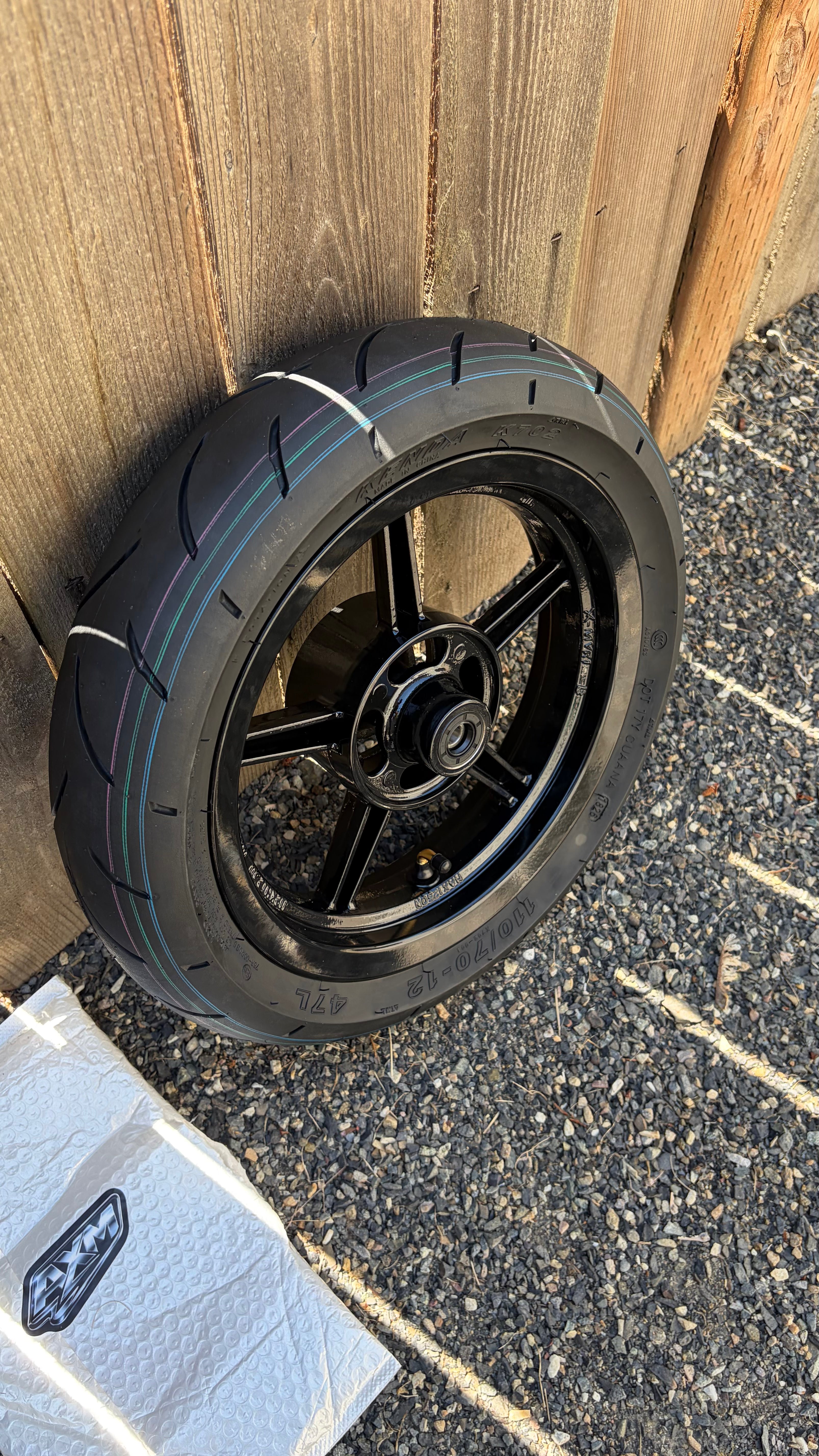 Tuttio Soleil 01/Yozma IN10 12-Inch Supermoto Wheelset