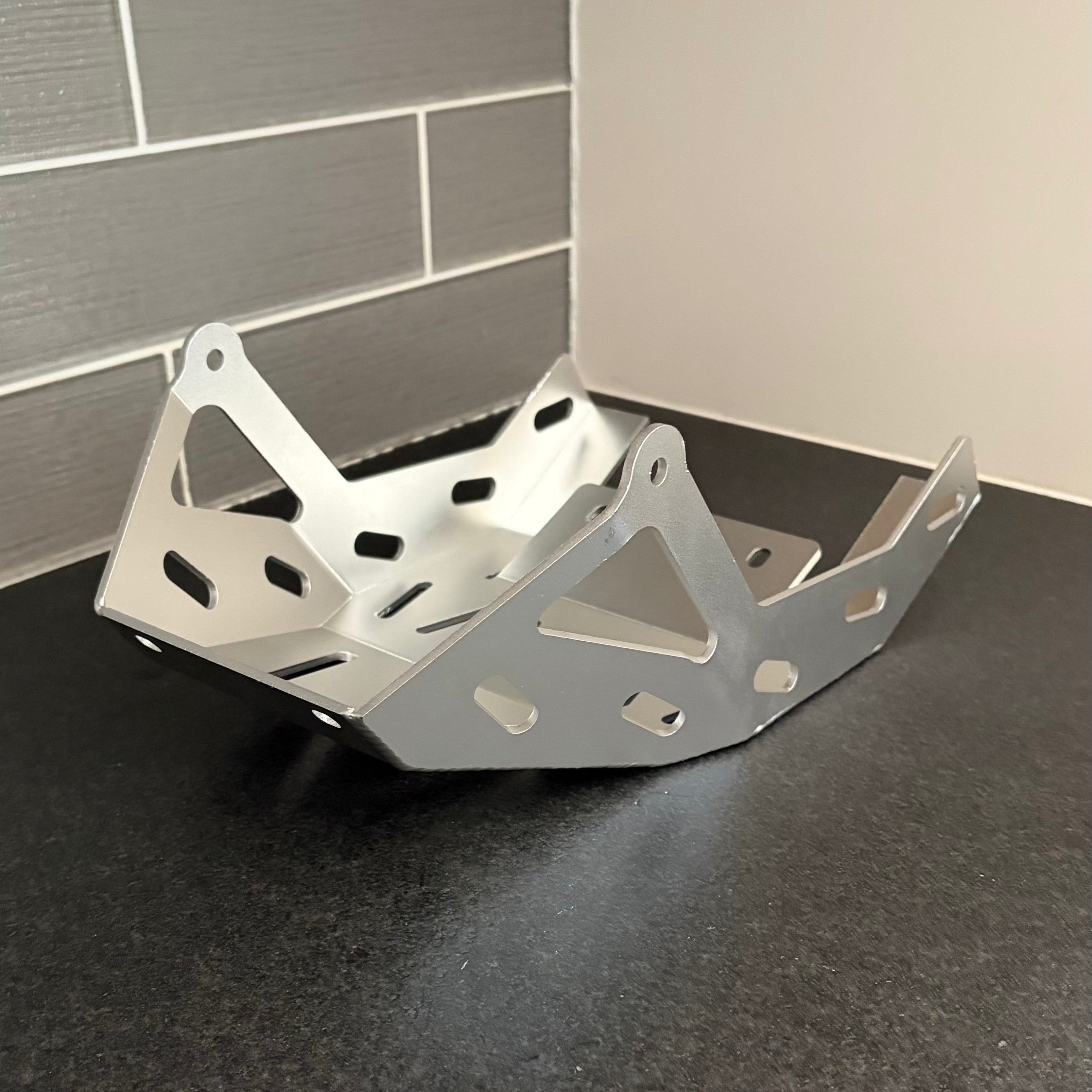 Surron Ultra Bee Upgraded Chrome/Black Bash Guard V2