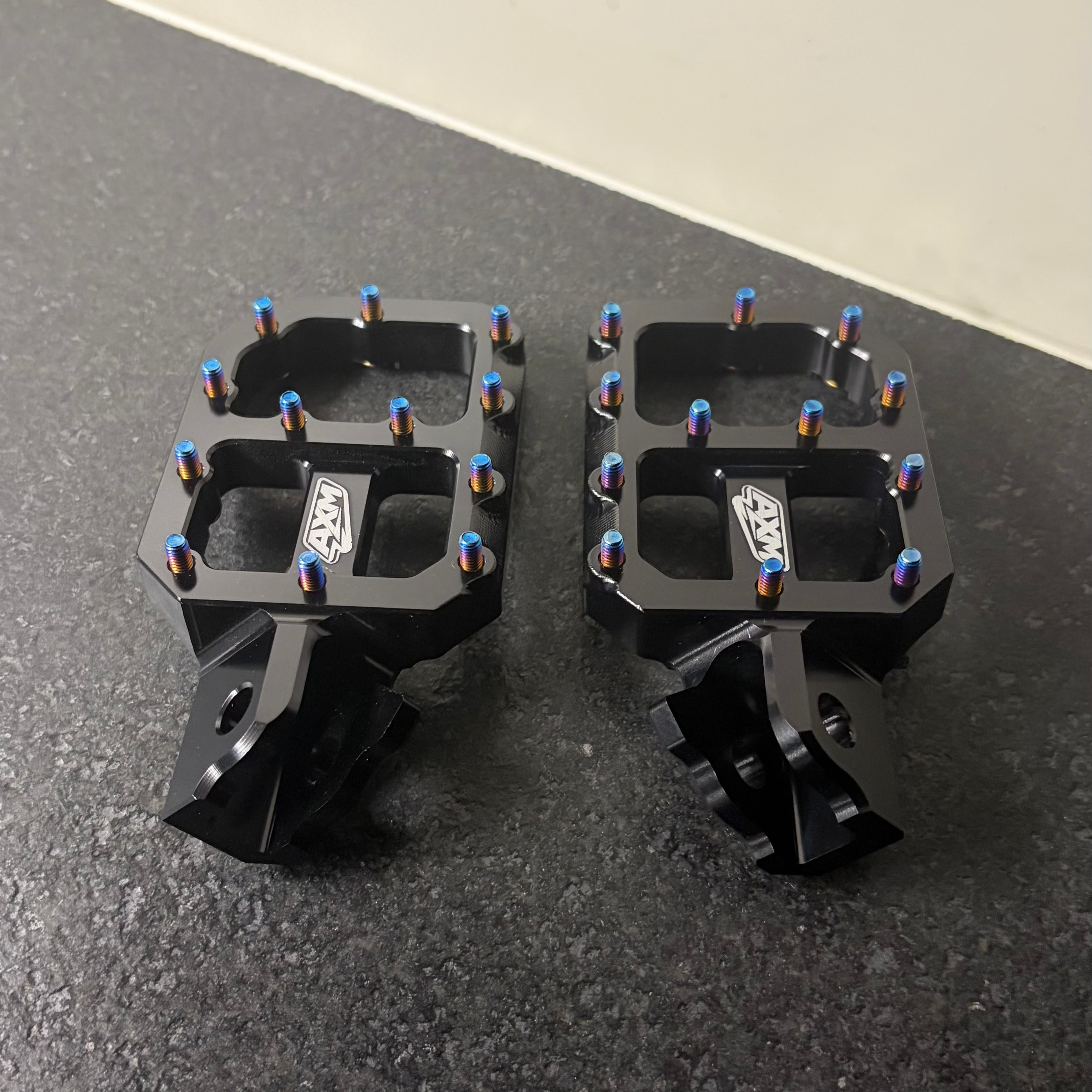 Extra Wide Talaria X3 Titanium Pegs with Mounting Kit