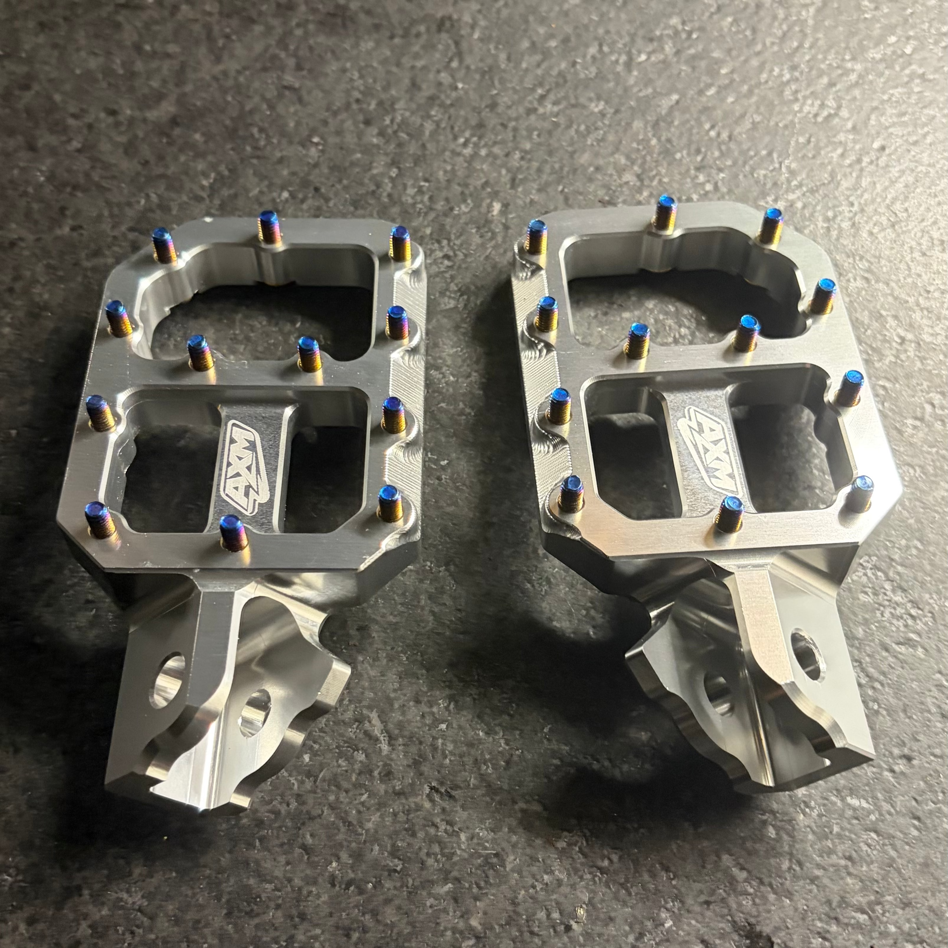Extra Wide Talaria X3 Titanium Pegs with Mounting Kit