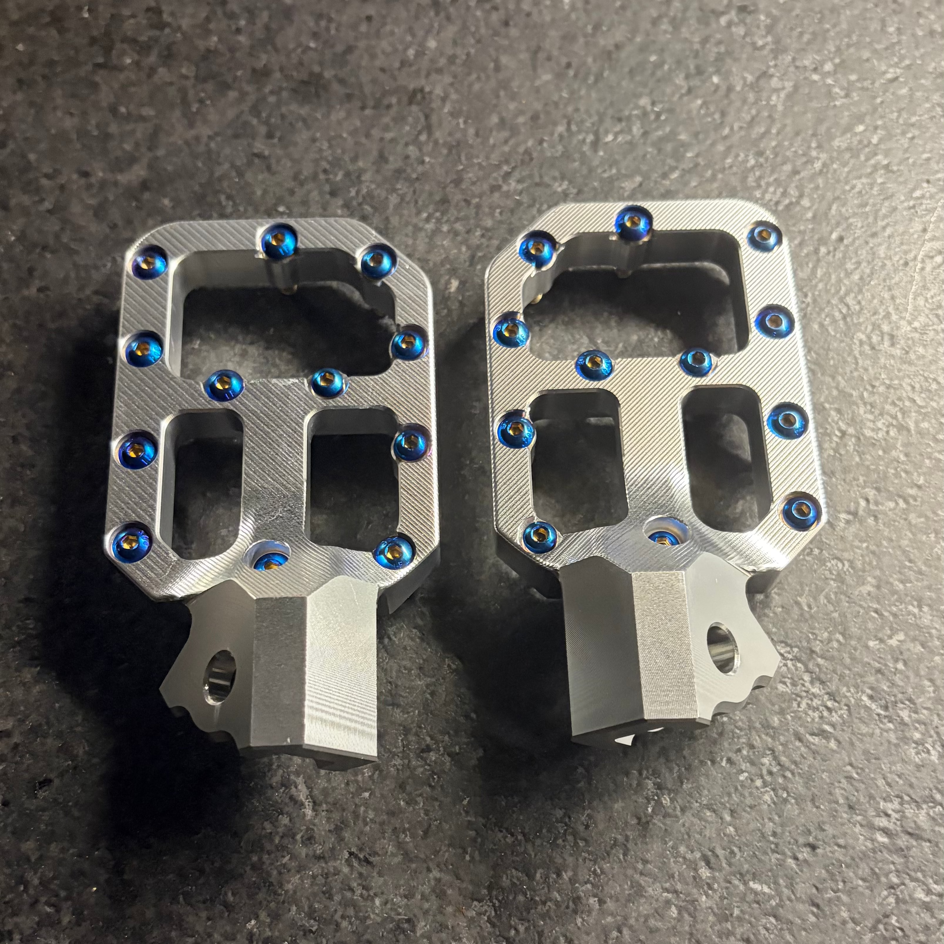 Extra Wide Talaria X3 Titanium Pegs with Mounting Kit