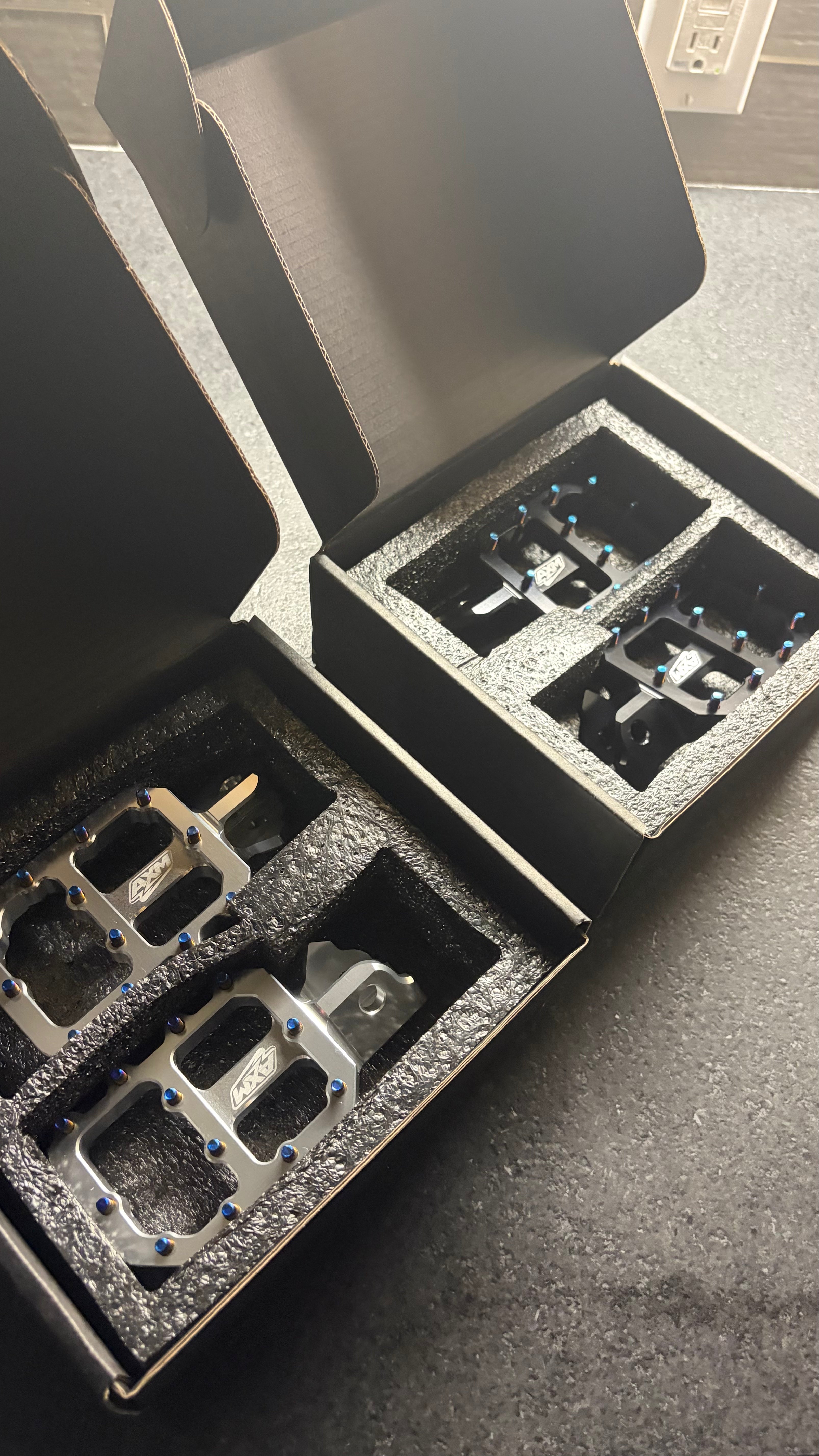 Extra Wide Talaria X3 Titanium Pegs with Mounting Kit