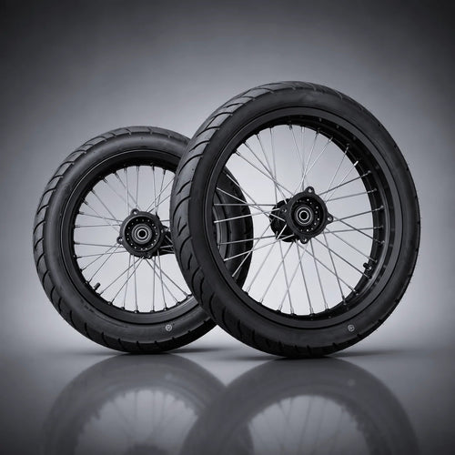 17/14 Tuttio / Yozma Supermoto Wheel Set (FAST SHIPPING)