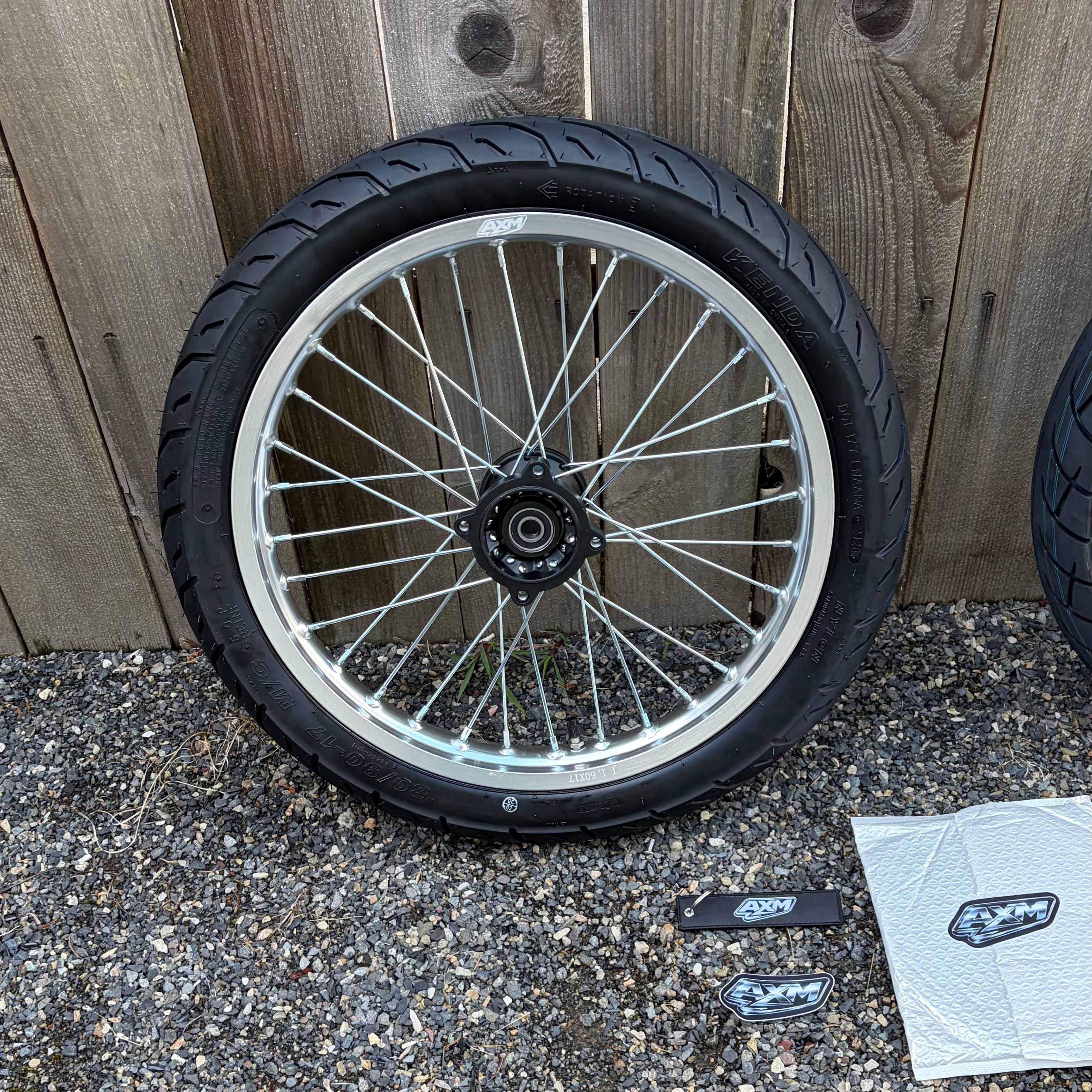 17/14 Tuttio / Yozma Supermoto Wheel Set (FAST SHIPPING)