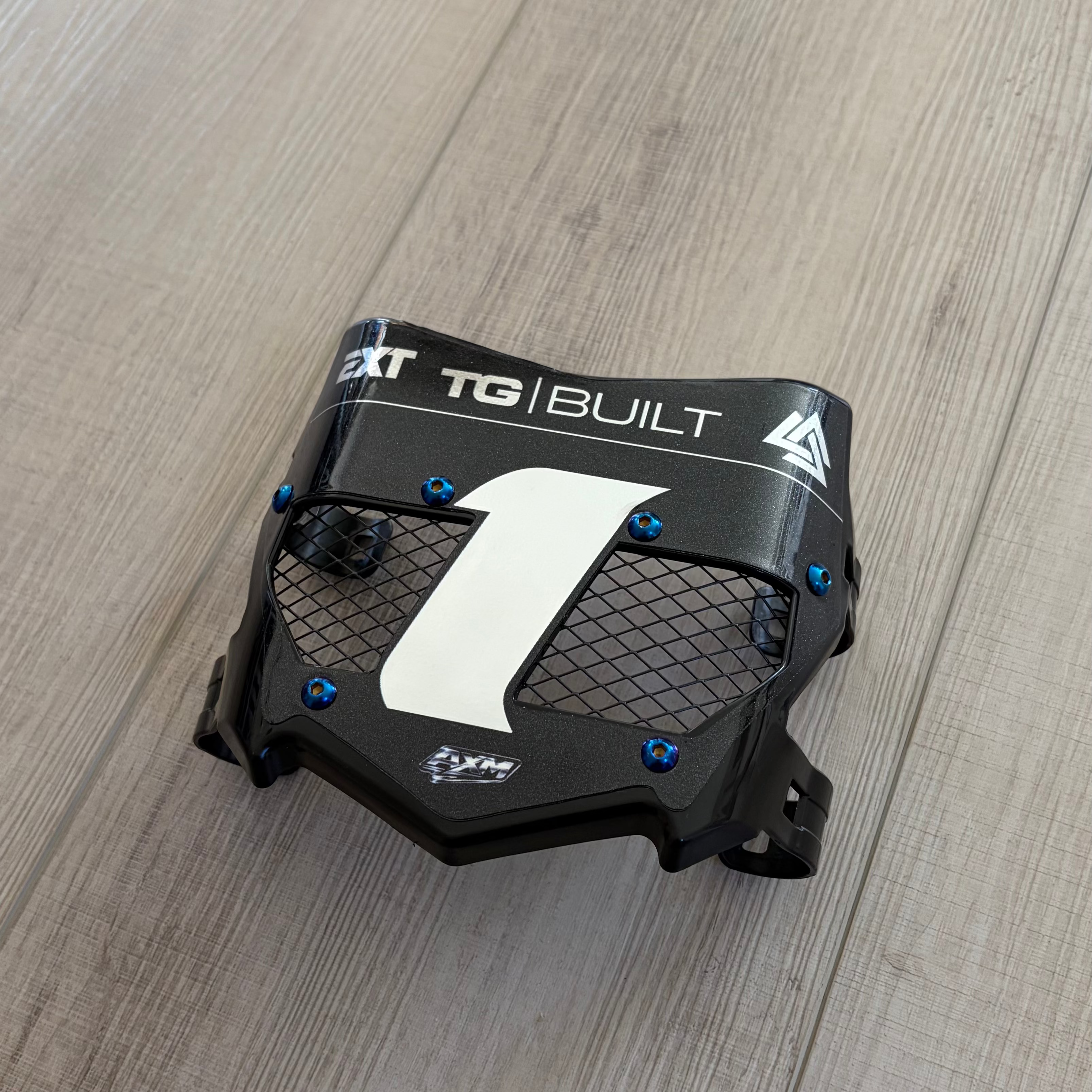 Pre Made Vented Motocutz Plate + Decal
