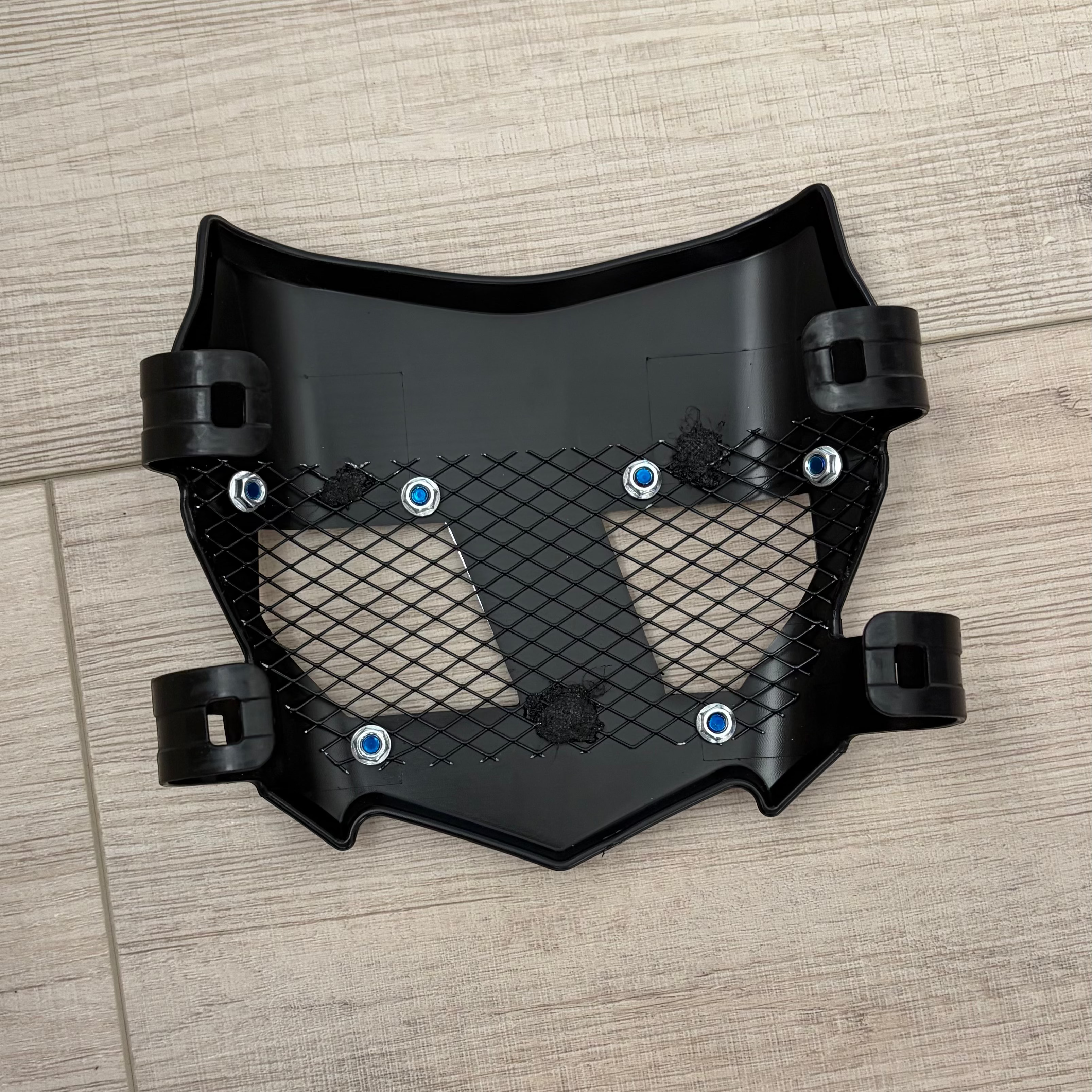 Vented Titanium Motocutz Plate (SHIPS SAME DAY)
