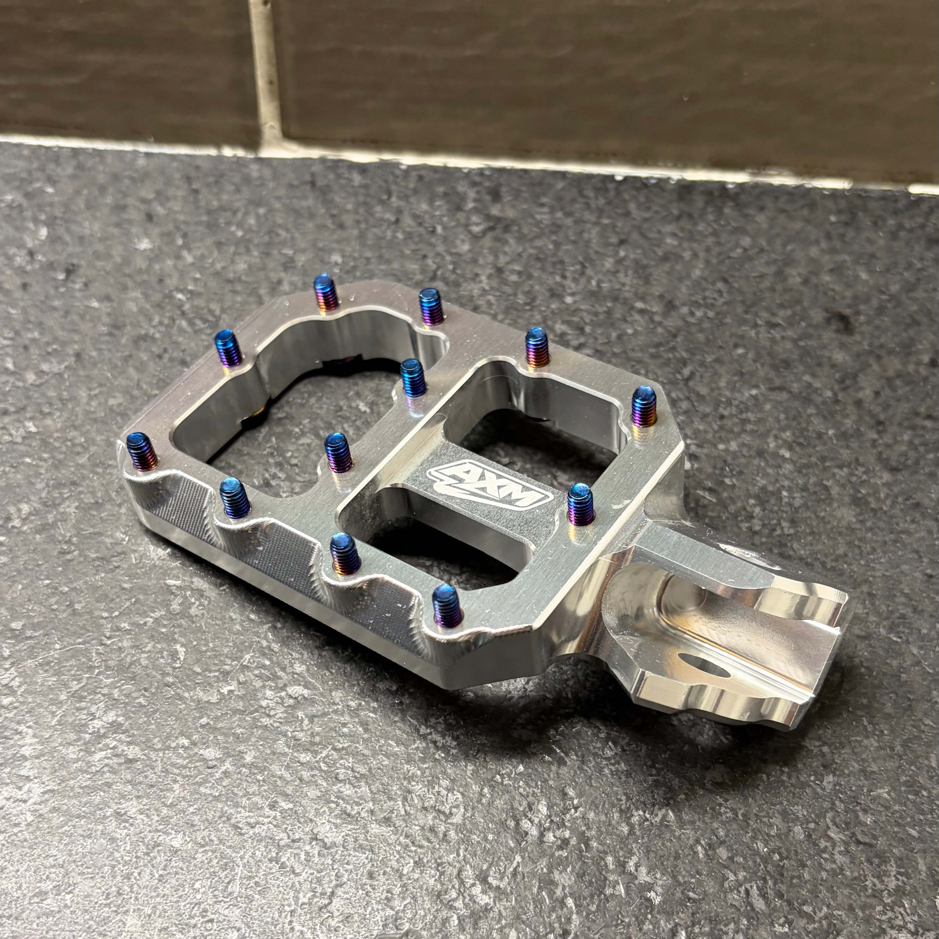 Surron LBX Wide Titanium Pin Pegs (SHIPS SAME DAY)