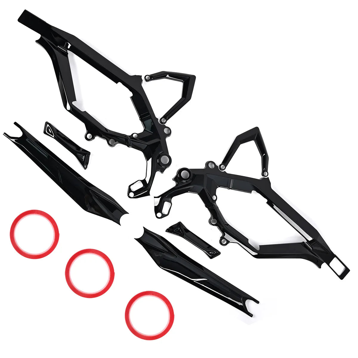 Gloss Black Surron Ultra Bee Frame Guards
