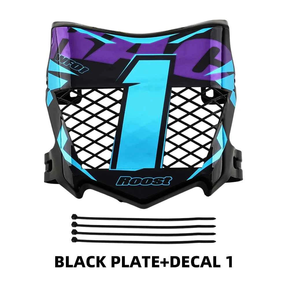 AxMotos Vented Motocutz Plate + Decal