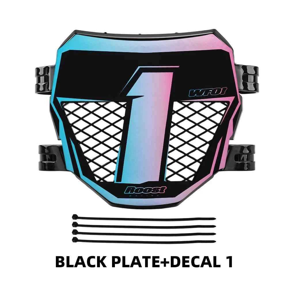 AxMotos Vented ODI Plate + Decal