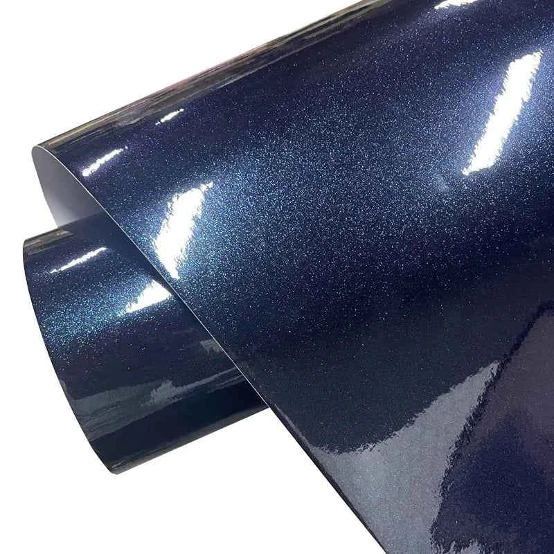 Dark Blue "Sparkly" Powder Coated Style Frame Wrap