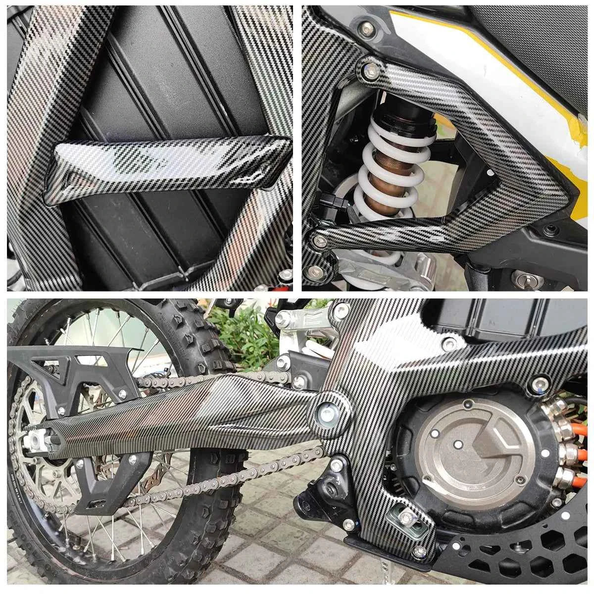 Surron Ultra Bee Carbon Fiber Frame Guards