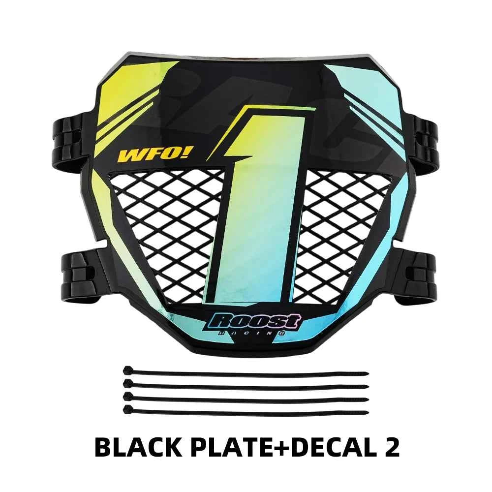 AxMotos Vented ODI Plate + Decal
