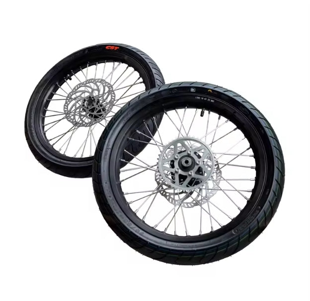 Talaria/Surron/E Ride Pro CST Supermoto Wheel Set - AxMotos