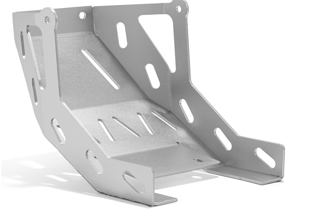 Surron Ultra Bee Upgraded Chrome/Black Bash Guard V2 - AxMotos