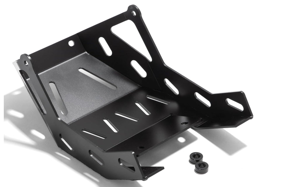 Surron Ultra Bee Upgraded Chrome/Black Bash Guard V2 - AxMotos