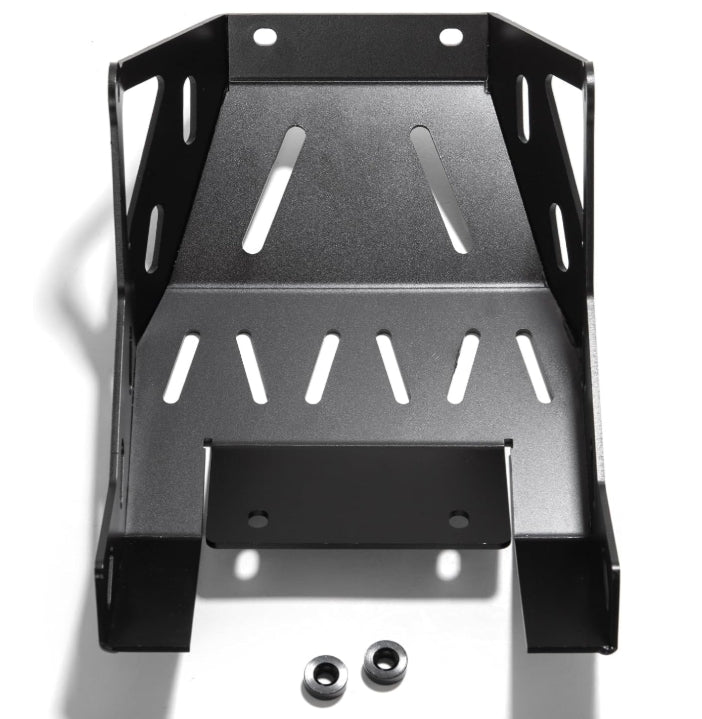 Surron Ultra Bee Upgraded Chrome/Black Bash Guard V2 - AxMotos