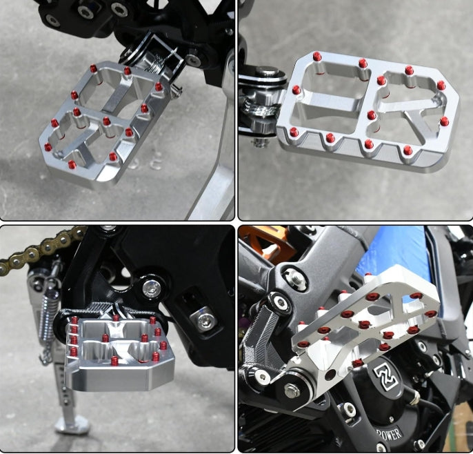 Surron LBX, Talaria X3, E-Ride Pro Upgraded Wide Pegs - AxMotos