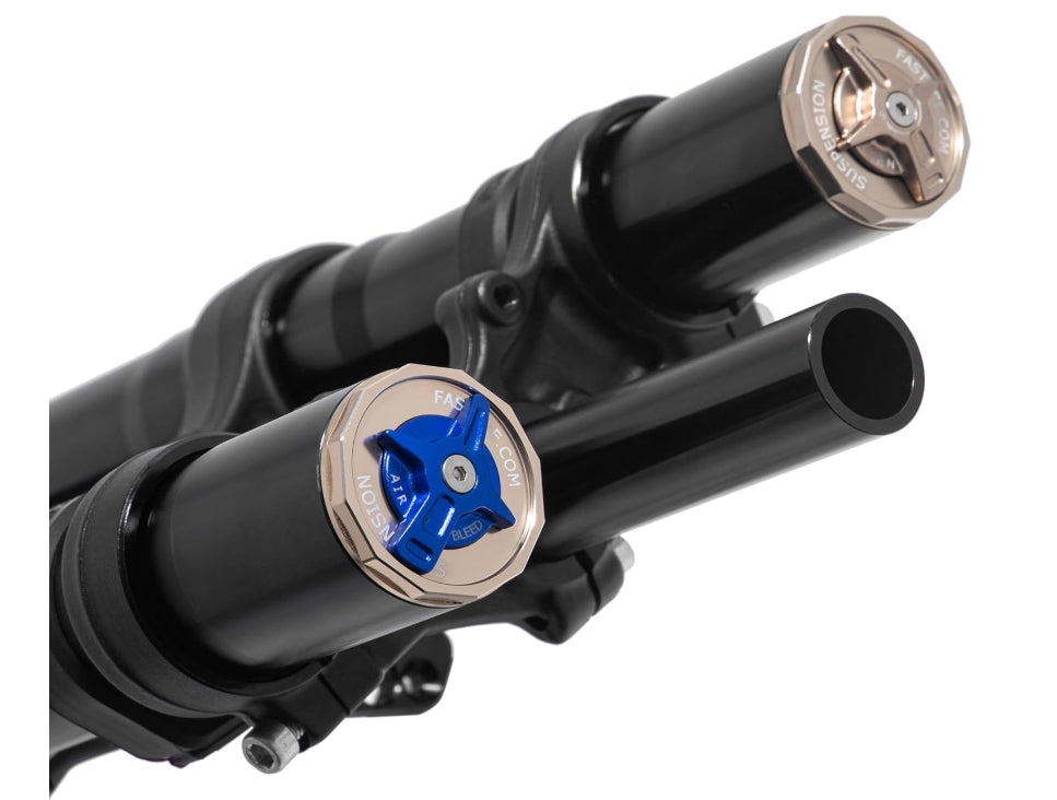 Upgraded Fast-Ace Front Forks for Talaria X3, MX4, E-Ride Pro, and Surron LBX, - AxMotos