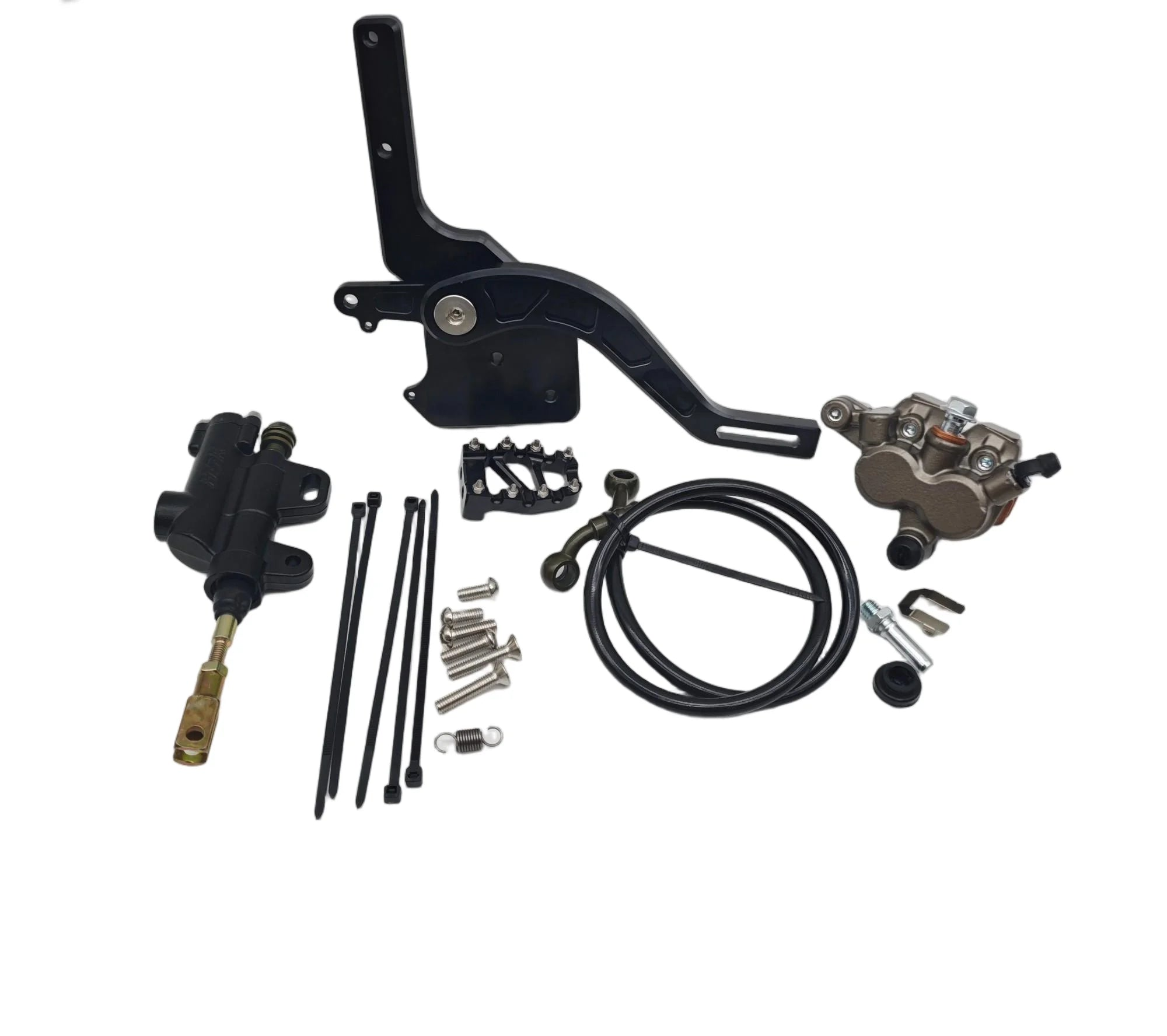 Tuttio Soleil 01 Rear Foot Brake Kit + Dual Caliper Mount