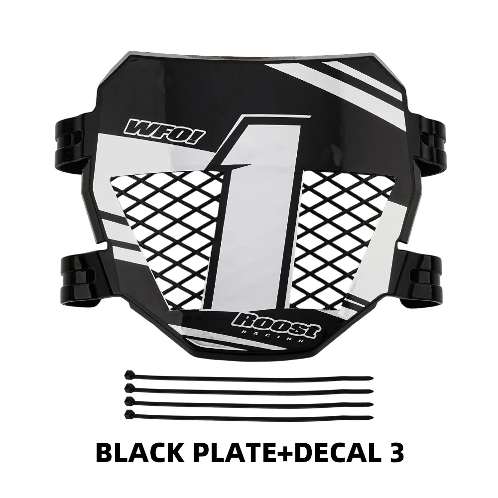 AxMotos Vented ODI Plate + Decal