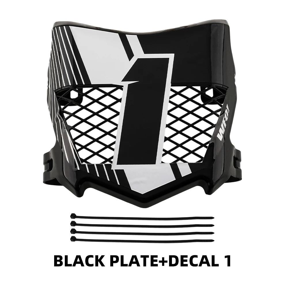 AxMotos Vented Motocutz Plate + Decal