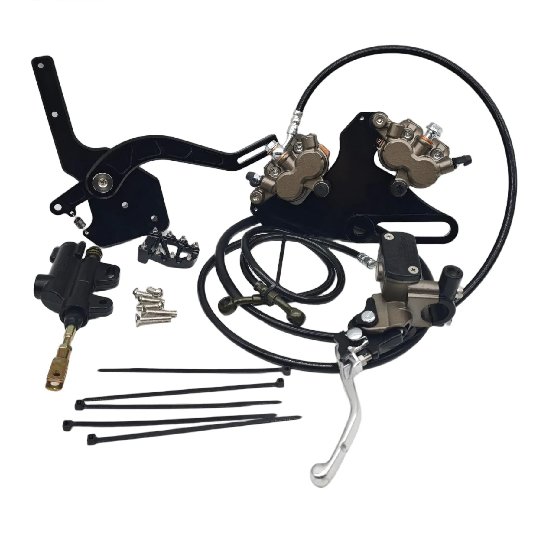 Tuttio Soleil 01 Ultra Bee Rear Hand Brake + Rear Foot Brake Kit