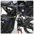 Gloss Black Surron LBX Frame Guards