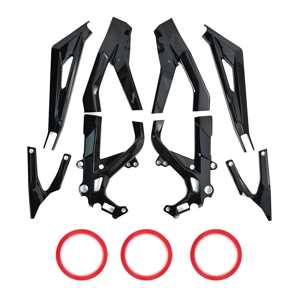Gloss Black Surron LBX Frame Guards